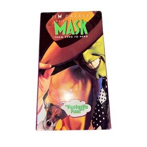 The Mask VHS : Jim Carey : Comedy Movie: Cameron Diaz : Comic Books: Media